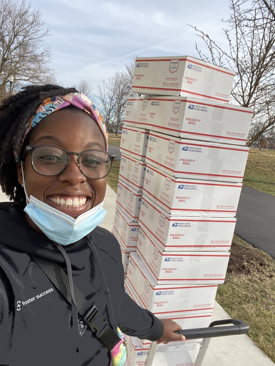 We had 80+ referrals to our Opportunity Passport™ program and, with current funding, we were able to accept 21 young adults into the program.  Watch your mailbox for your welcome 📦!📸is Dir. of Strategic Initiatives, Alyssa. Want to learn more?  fostersuccess.org/opportunity-pa…