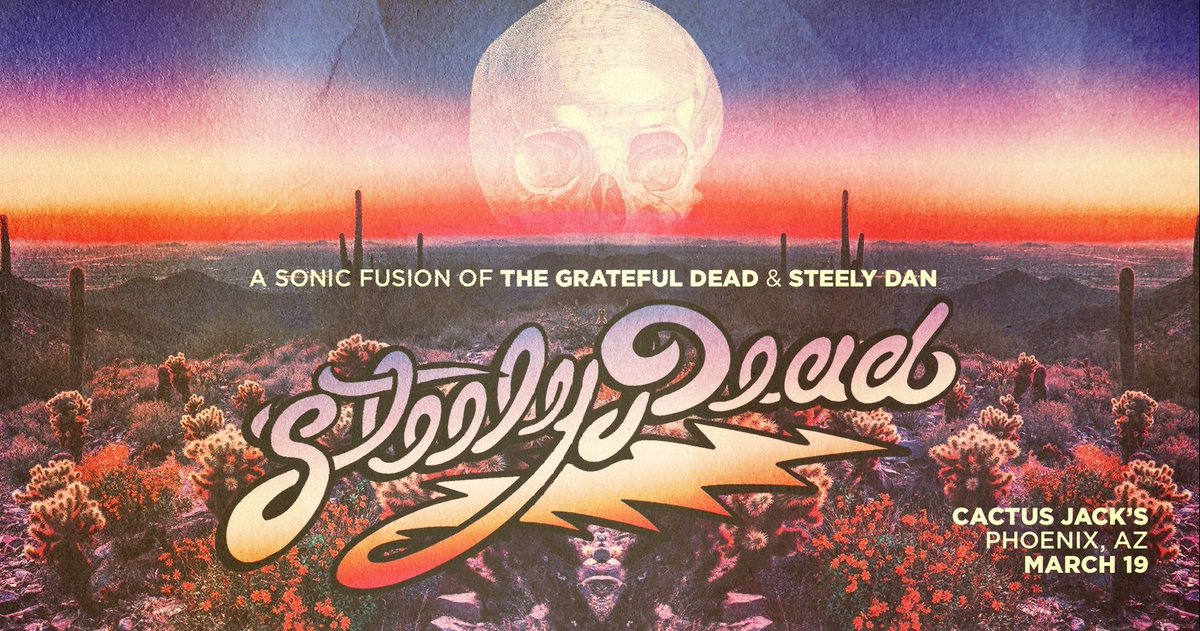 Hope to see you tonight at Steely Dead at Cactus Jacks in Phoenix

bit.ly/2ZHEqWf