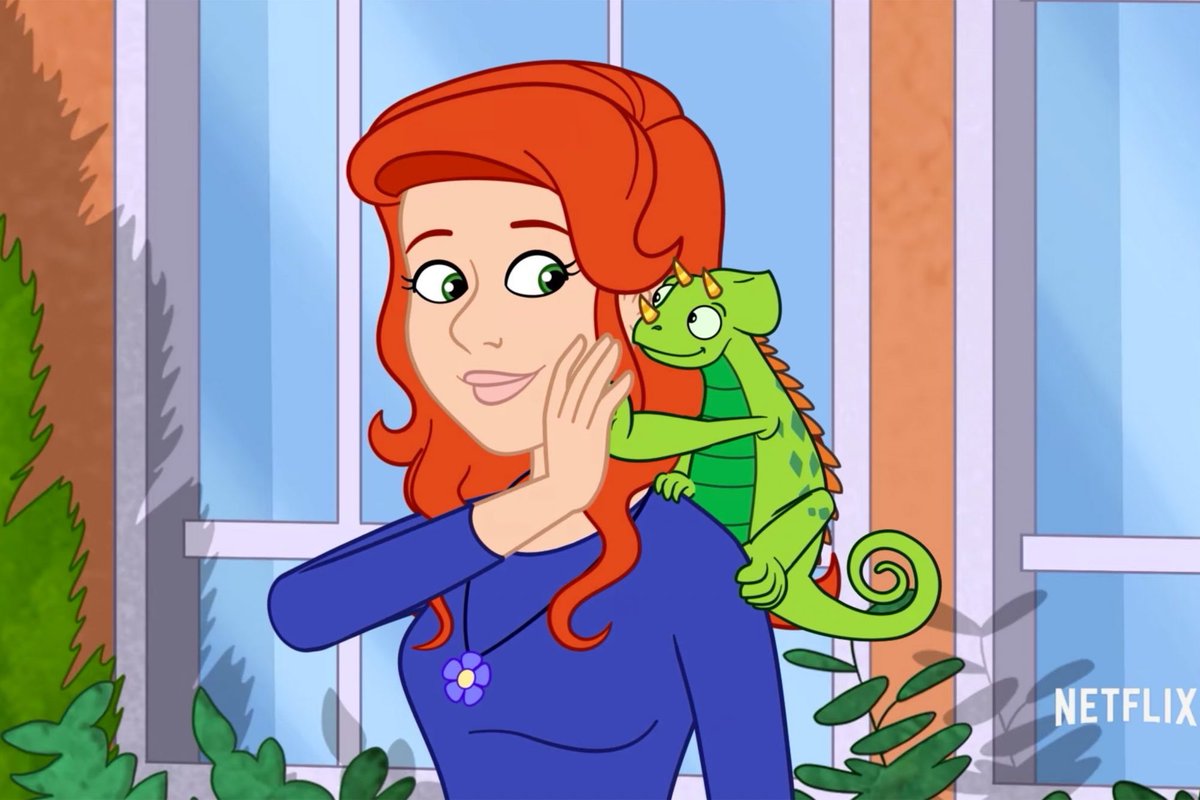 The change is very sinister to me. characters with hair and noses like the original Ms Frizzle are conspicuously rare given how much of the world looks like that. That those were the features they removed, and what they replaced them with, is so devoid of texture and good taste.