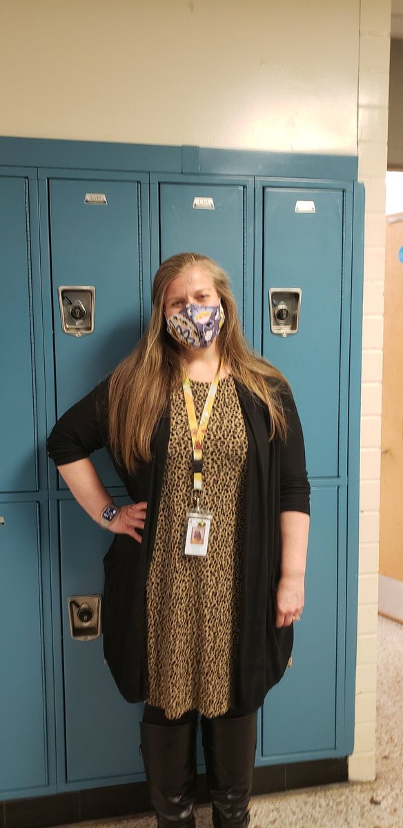 Hunter Huss High School is very proud of Elizabeth Inzana, Top 5 finalist for New Teacher of the Year