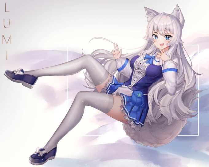 Art of @Lumituber , commissioned by @Merryweatherey 
Thank you for commissioning me!? 