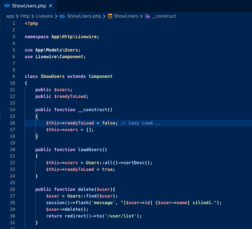 furkansahins34's tweet image. github.com/swoorr/Laravel…
#laravel #livewire #simpleproject