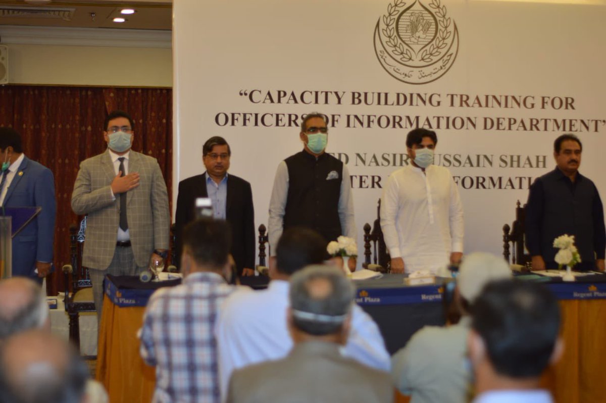 We have launched capacity building training project for employees of information. It should help our ppl to upgrade their skills.