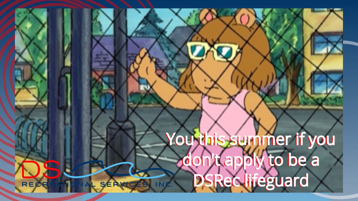 DSRecreation's tweet photo. Apply to join us this summer to avoid standing on the outside looking in! Submit your #DSRec #lifeguard application at https://t.co/9aTG7H3JkM https://t.co/hGNVNvuIHu