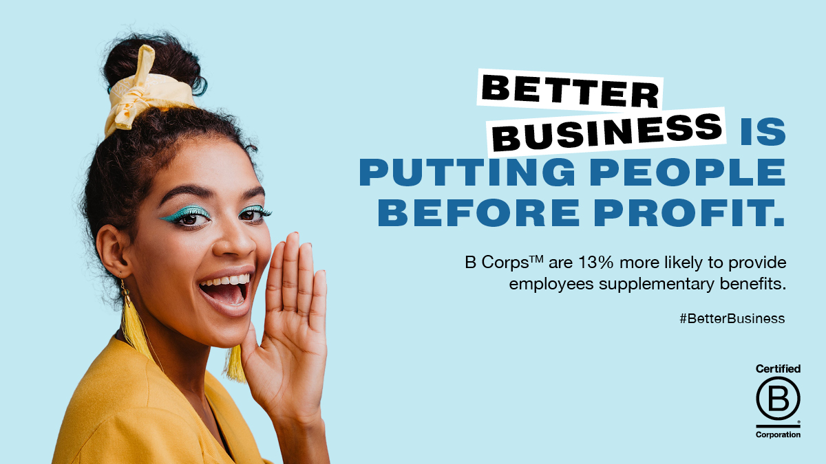 As a Certified B Corporations we’re not just responsible, we’re also held accountable. The B Impact assessment measures our impact on customers, community, employees, governance, and the planet to meet the highest standards.
#BetterBusiness #WeAreBCorps #BCorpMonth