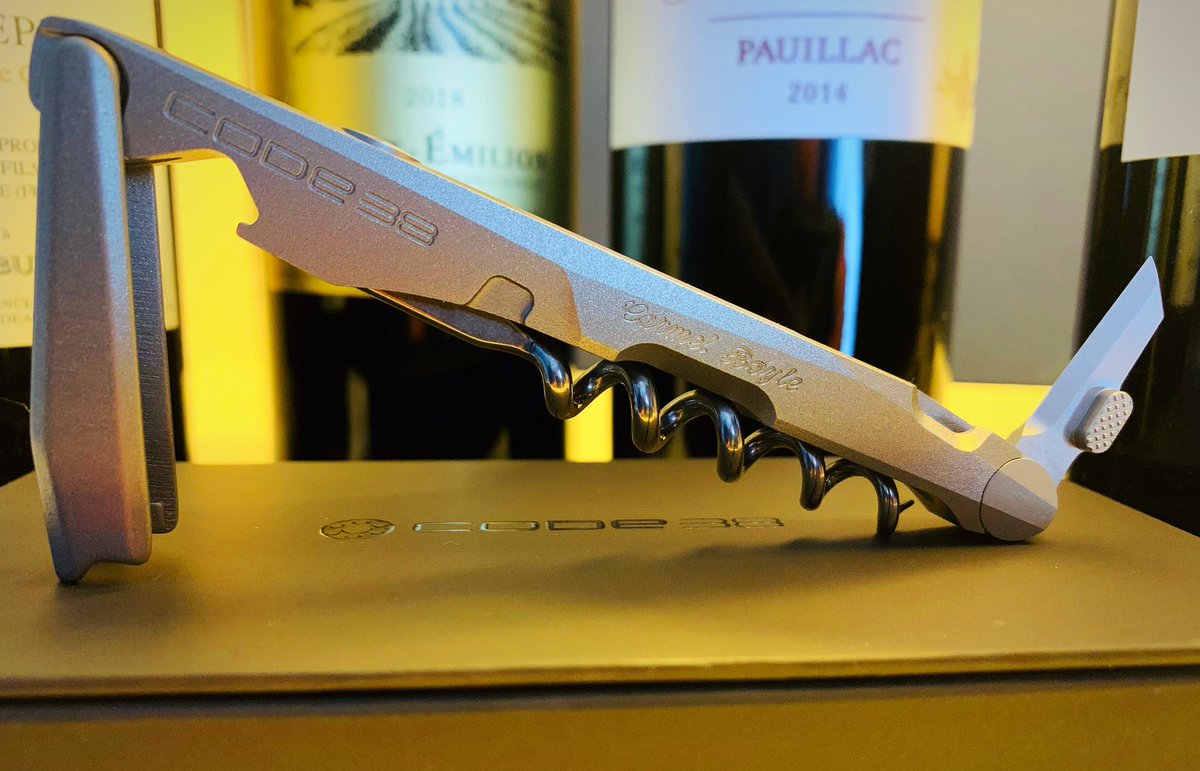 kboylechef's tweet photo. Carmel is looking forward to welcoming guests back to @restaurantladyanne to showcase some of her new wine selections , she can’t wait to get using her new personalized @code38 wine key. #wontbelongnow #code38 #sommelier #wineflight #restaurantladyanne https://t.co/OKgTPuU10L