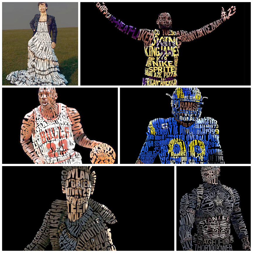 CommackSchools's tweet photo. Here's some unique artwork using text characters from Mr. Musto's Advertising Design Class #MackArt #Advertising #TextArt #CommackHighSchool #CommackSchools https://t.co/eMjltUuUA2
