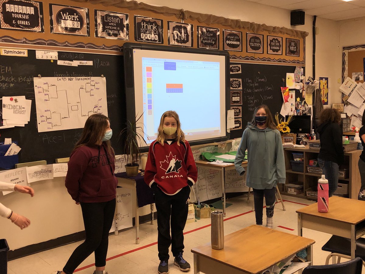 sttcatholic's tweet photo. Practicing number sense through a #numberroutine. We did a counting circle in grade 4/5, focusing on counting with unit fractions, determining when we get to a whole number and how we know, and using tools from @brainingcamp to model our thinking! @scaniglia1 https://t.co/hyYZvLfR0k