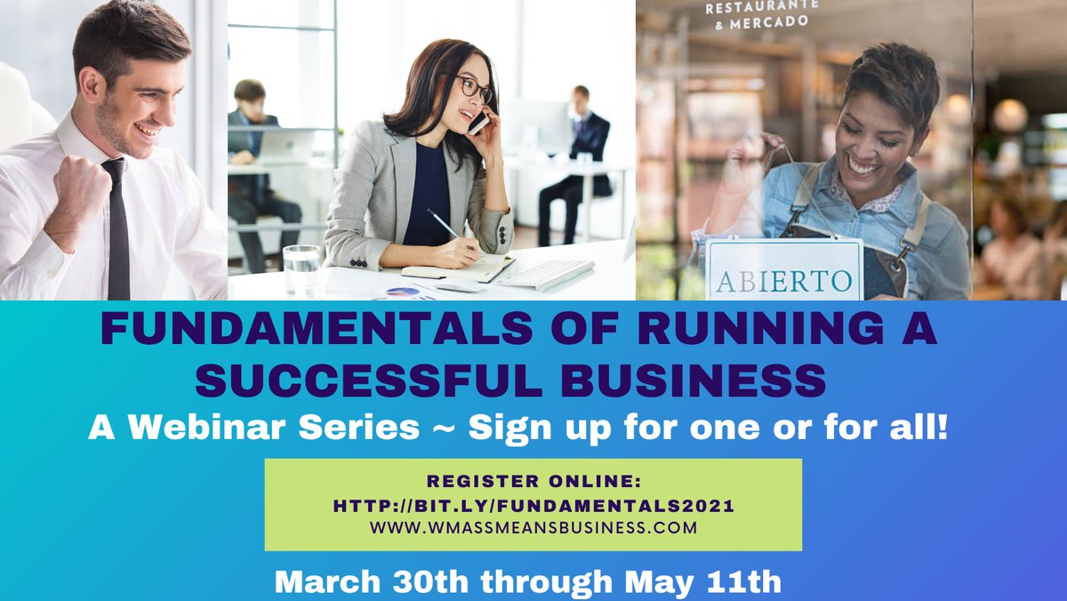 Check out "Fundamentals of Running a Successful Business (Webinar Series)" eventbrite.com/e/fundamentals… <a href="/Eventbrite/">Eventbrite</a>