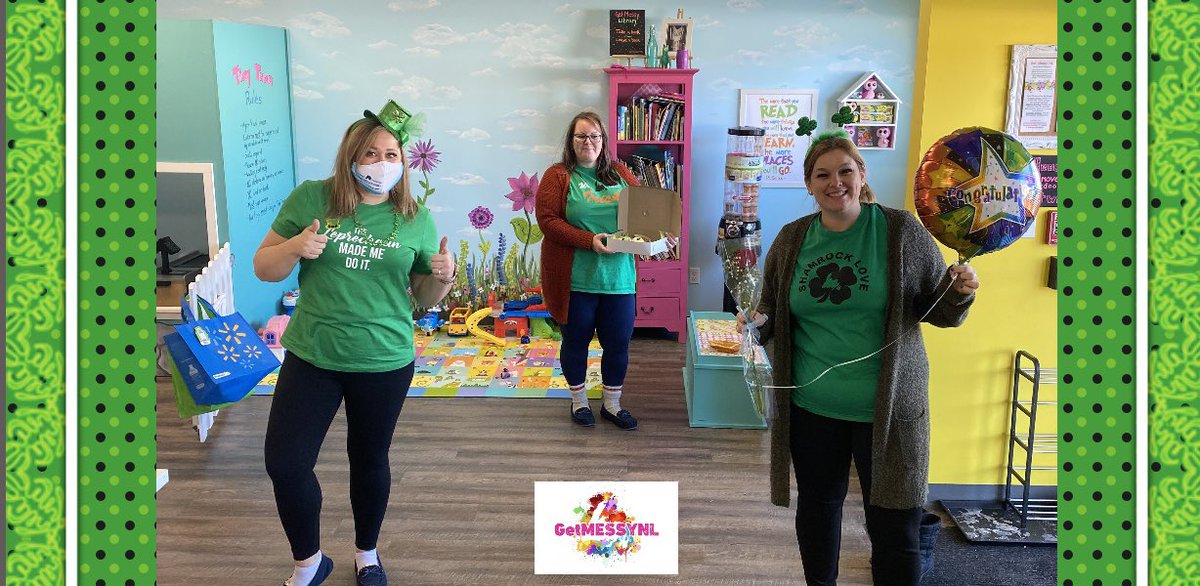 St. Paddy’s day at Get Messy NL