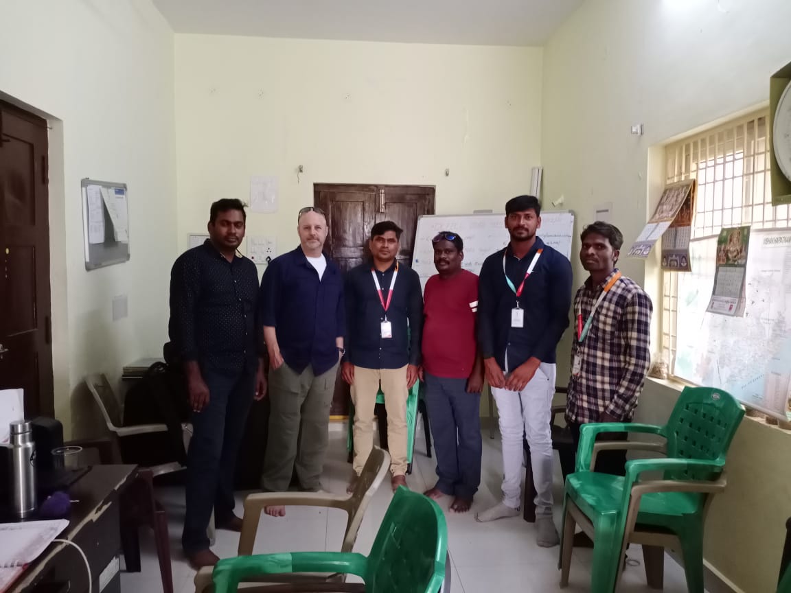 TanagerIntl's tweet photo. #FridayFeeling from the Dhimsa Coffee Farmer Producer Company - a Tanager-supported coffee FPC in Araku Valley, #India. This week the team hosted Mr. Nick Reid, owner of Pure Bean Coffee, a US coffee roaster interested in sourcing green coffee from these hardworking farmers! https://t.co/nIaMsXiWQm