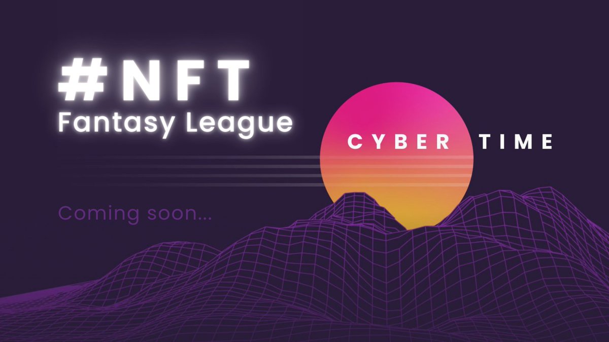 CyberboxArt's tweet image. We're really excited about the upcoming launch of our #NFT Fantasy League ️‍🔥

Stay tuned for updates next week, we're launching testing!

$CTF $NFTL