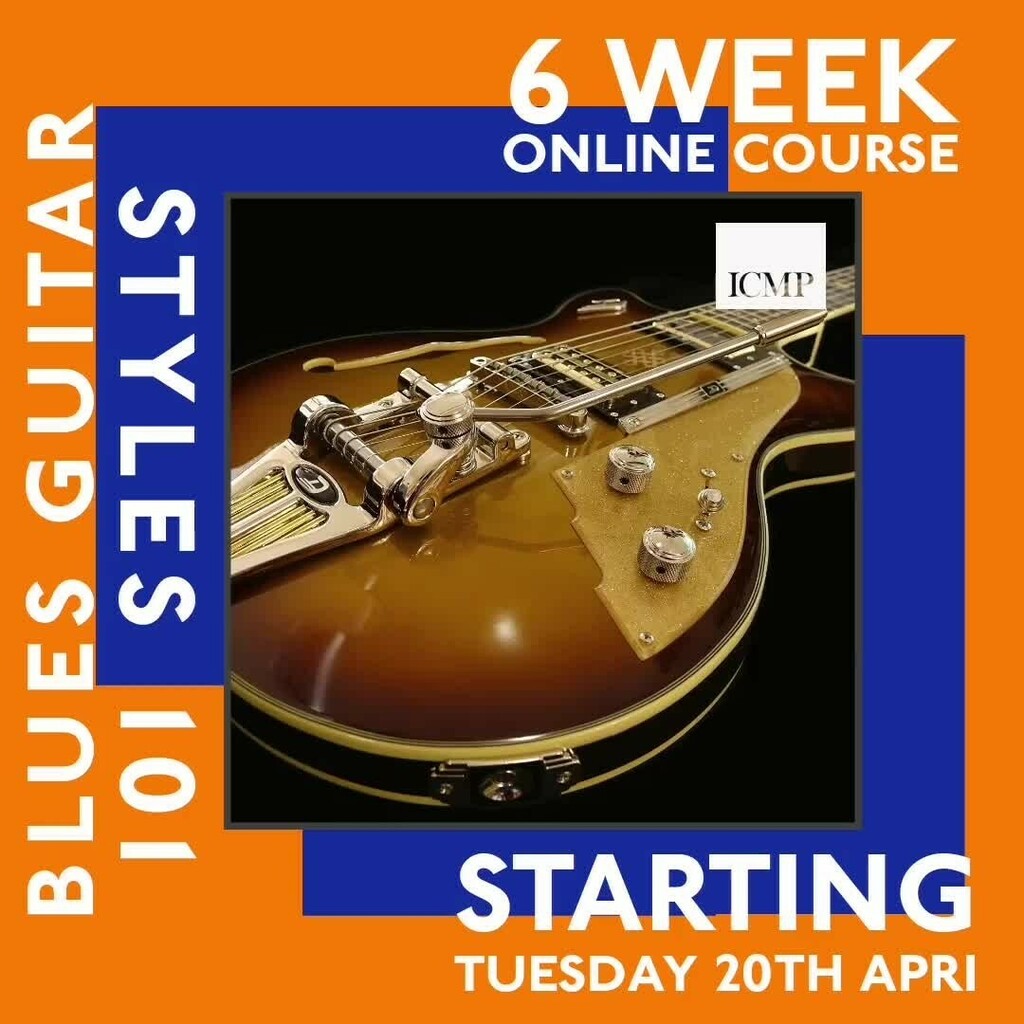 ICMPShort's tweet photo. Our online Blues Guitar Styles 101 will take you from being stuck in a rut to playing in each of the six great blues styles with real confidence. How do we do this? With comprehensive video lessons, backing tracks, detailed notes and notation, supported … https://t.co/FbTmyJcgzu https://t.co/uO8n2QjQTi