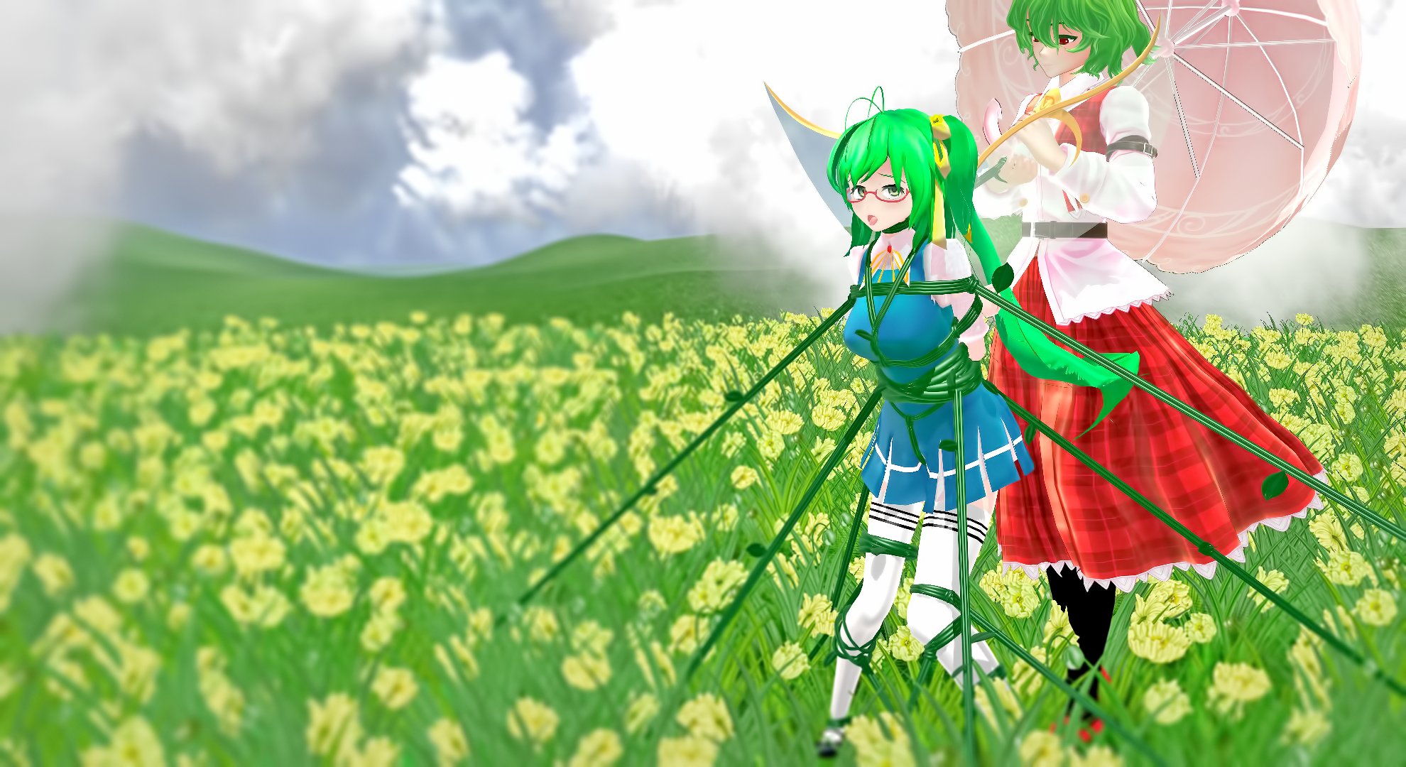 Uzivatel 温婉的妖精の心na Twitteru 東方mmd 大妖精蔓緊縛https T Co Rry23dpsed Twitter