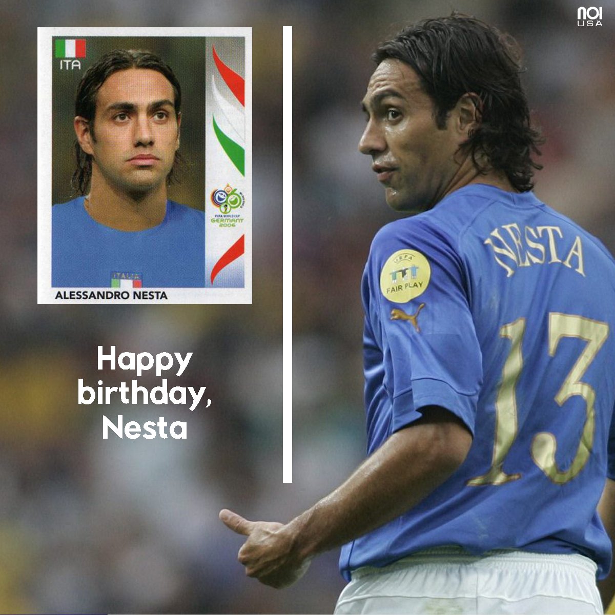 Happy birthday to one of the best defenders of all time: Alessandro Nesta. 