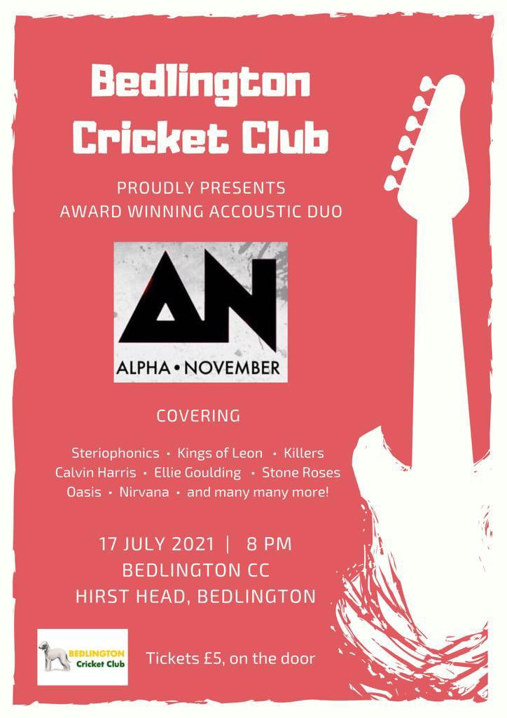 With the forthcoming expecting to go ahead as planned, we will be looking to welcome everyone back with a bang. A day of cricket and a night of live music has been arranged for 17th July 2021. Come one come all. 🤞🏼🤞🏼🎸 🎤 🏏