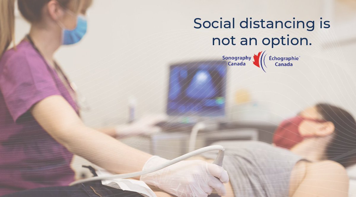 #FrontlineFriday: Sonographers are at higher risk of exposure due to their close proximity to patients for prolonged periods (20m-60m) during ultrasound exams. Social distancing is not an option. #SonographersSaveLives