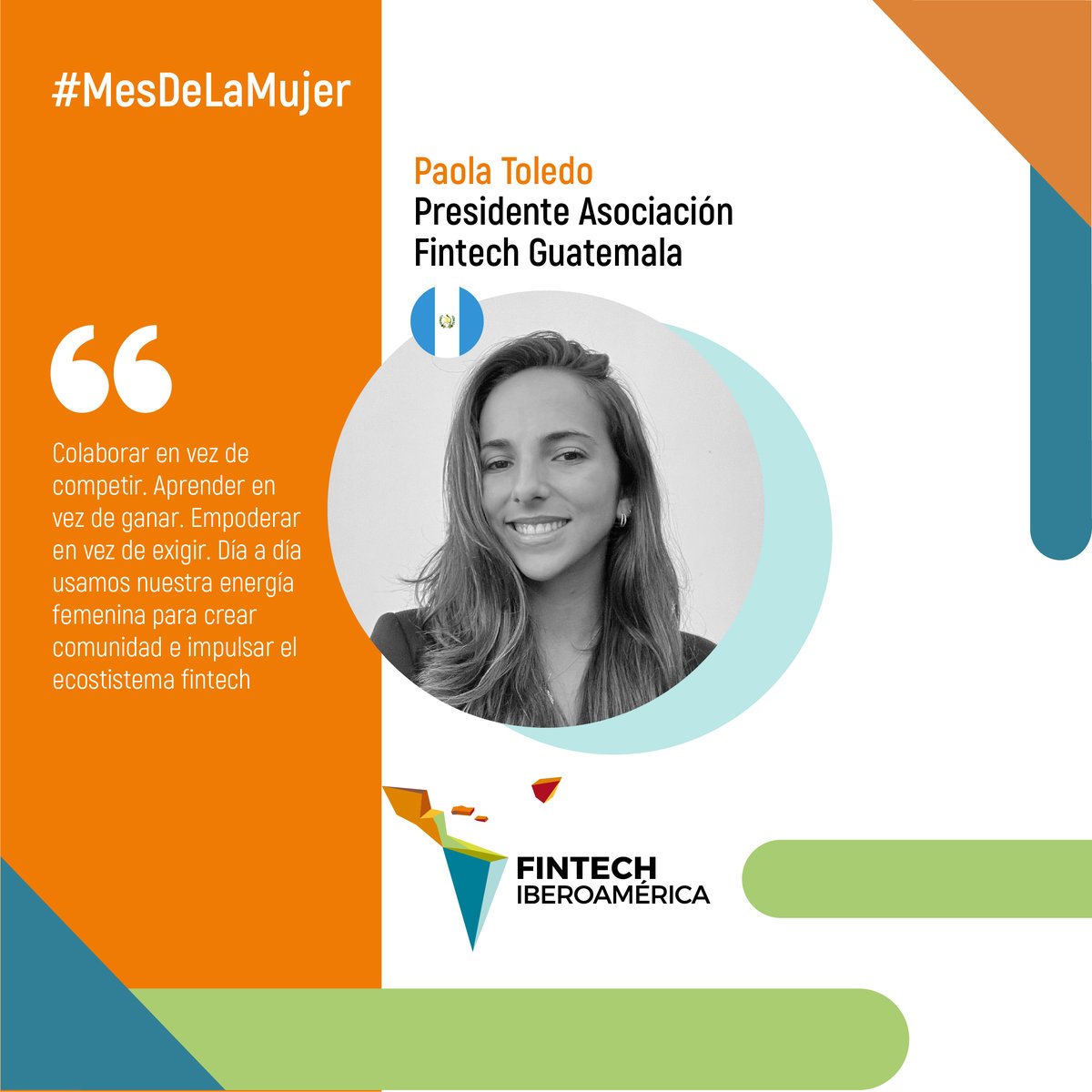#MesDeLaMujer por su labor gremial 💪🏼 Reconocemos a <a href="/NataliaPinzonH/">Natalia Pinzon</a>, Cofounder de <a href="/guatefintech/">Asociación de Fintech de Guatemala</a>, por su gran trabajo y gestión durante este año🙌🏼 Y a Paola Toledo, nueva presidente de <a href="/guatefintech/">Asociación de Fintech de Guatemala</a>, con nuevos retos y aportes para este gran ecosistema Fintech #SomosFIA