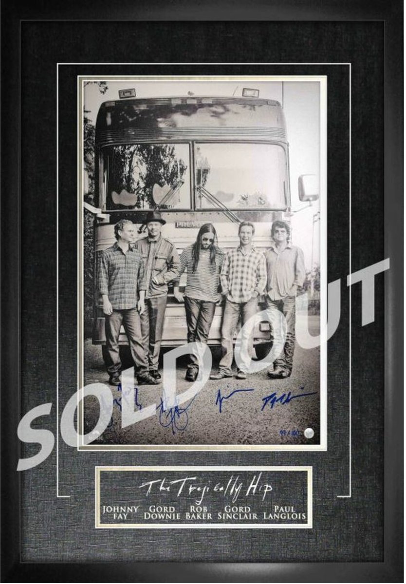 Our signed and numbered Bus Photo from our Limited-Edition Frame Series sold out in less than 45 minutes! Thank you to the dedicated fans who signed up for our newsletter and purchased one.