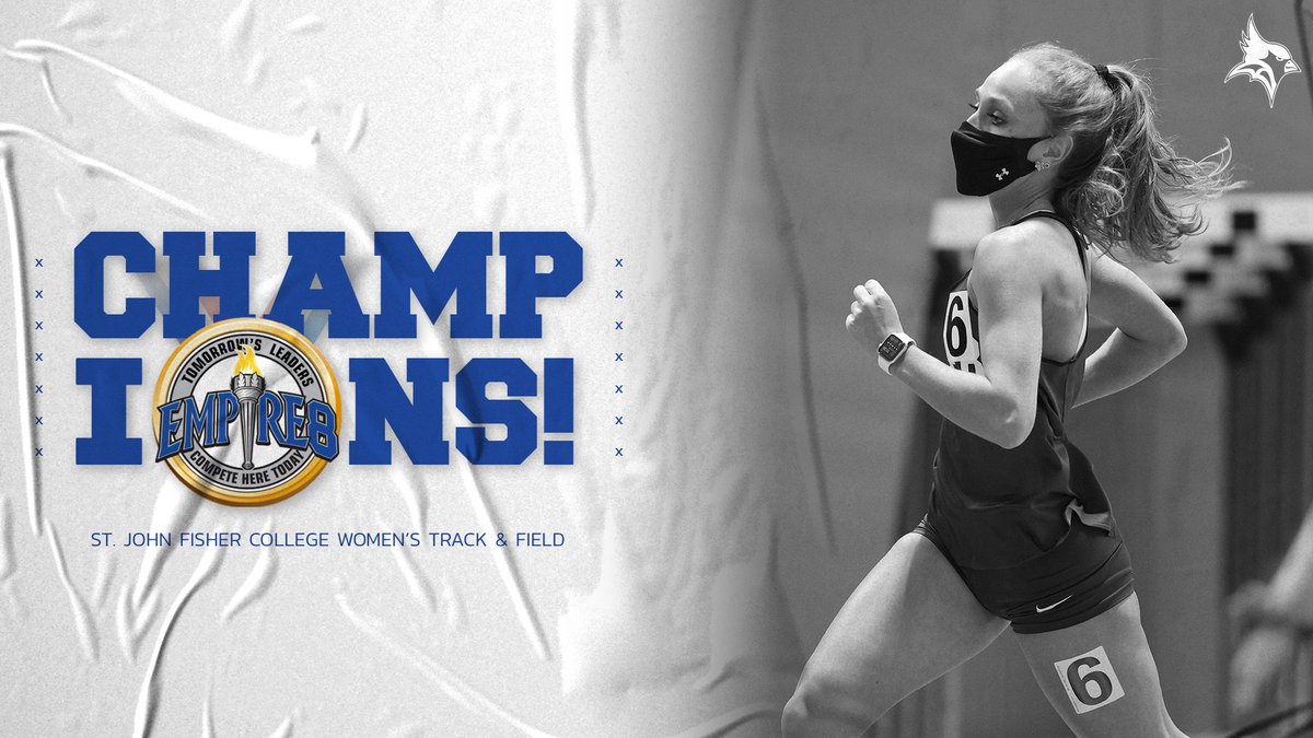 THEY DID IT! 🏆

<a href="/Fisher_XCTF/">St. John Fisher Cross Country and Track and Field</a> is your <a href="/Empire8/">Empire 8</a> Women's Indoor Track &amp; Field CHAMPION!