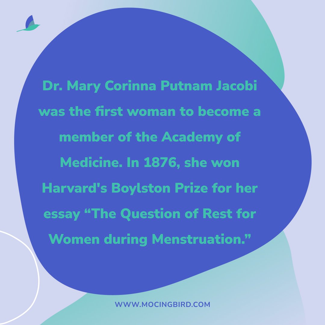Mary Corinna Putnam Jacobi, MD