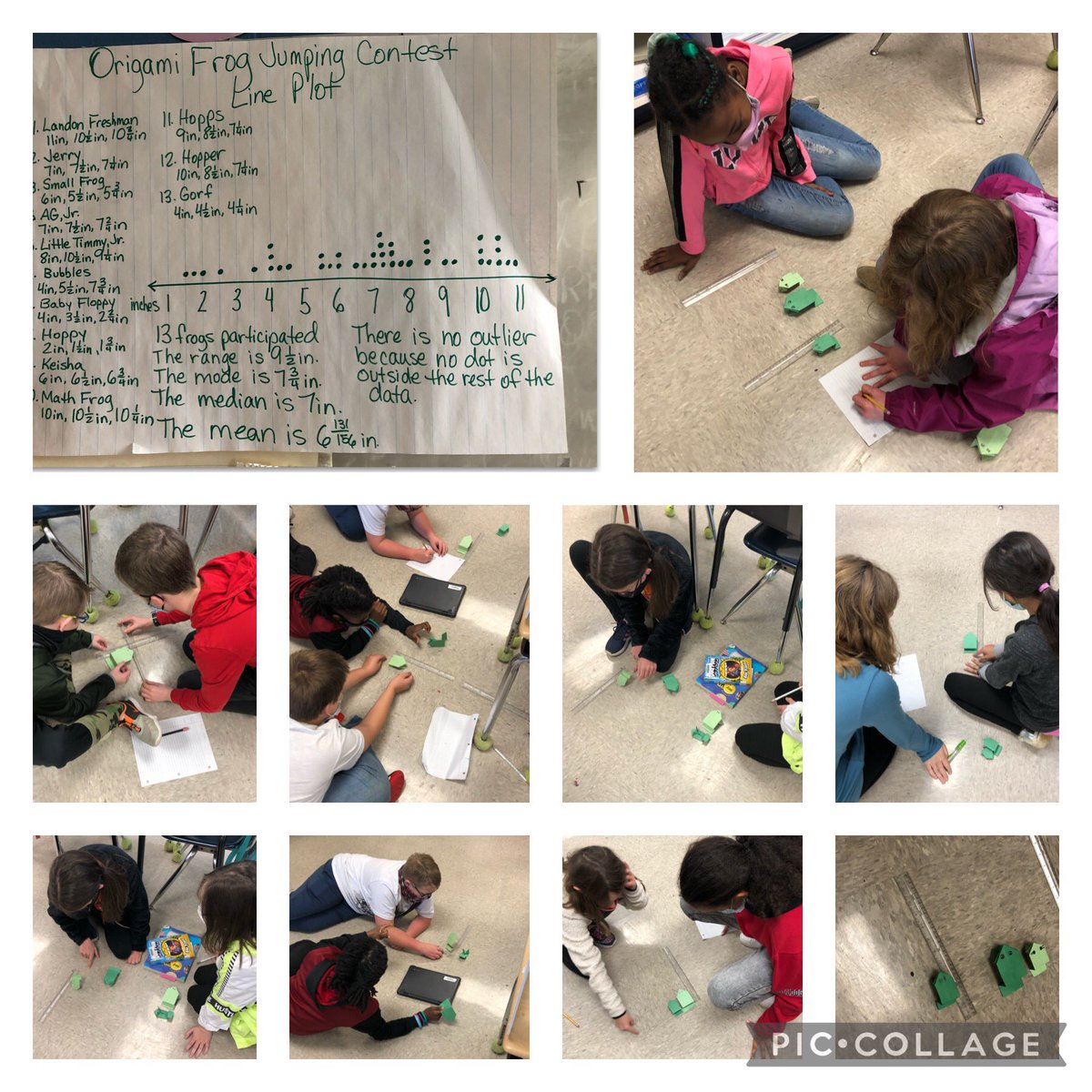 Using Origami jumping frog data to create line plots <a href="/HSVk12/">Huntsville City Schools</a> <a href="/FarleyHSV/">Farley Elementary</a> <a href="/aka88principal/">Dawn Ashley</a>