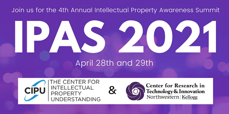 AdamMossoff's tweet photo. SAVE THE DATE: CPIU IP Awareness Summit 2021 - "IP and the Lives it Touches." April 28-29. For more info & register: https://t.co/GOmg6ly8vO @CenterforIP #ipliteracy #IPMatters #intellectualproperty #innovation #webinar #IP #conferences #ipconsciousness https://t.co/P6AVAr846y