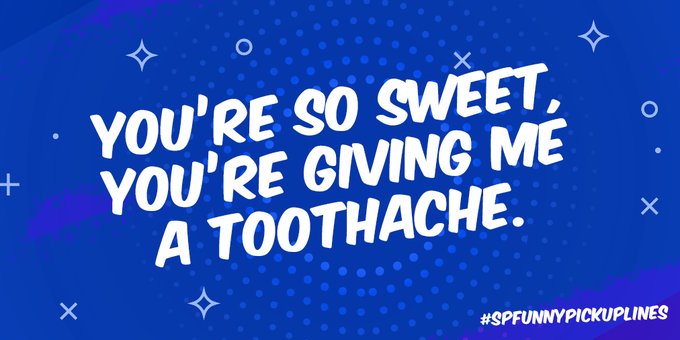 🎉Is it Friday already? Nope... it's Flirty Friday!😎

#FridayFeeling #HappyFriday #SPFunnyPickupLines