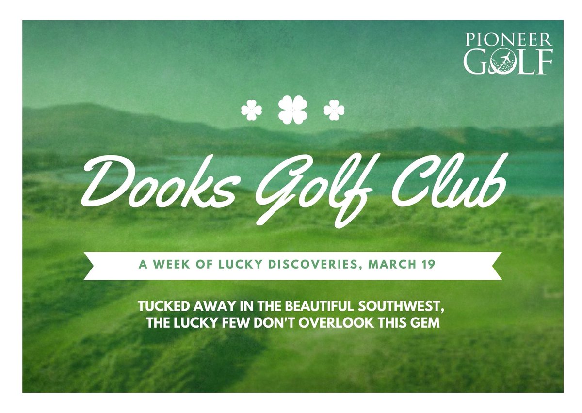 Closing out our week of Lucky Discoveries is Dooks Golf Club. One of Ireland's oldest golf courses, it is tucked away in the beautiful southwest.

#Golf #Golftrips #GolfinIreland #PioneerGolf