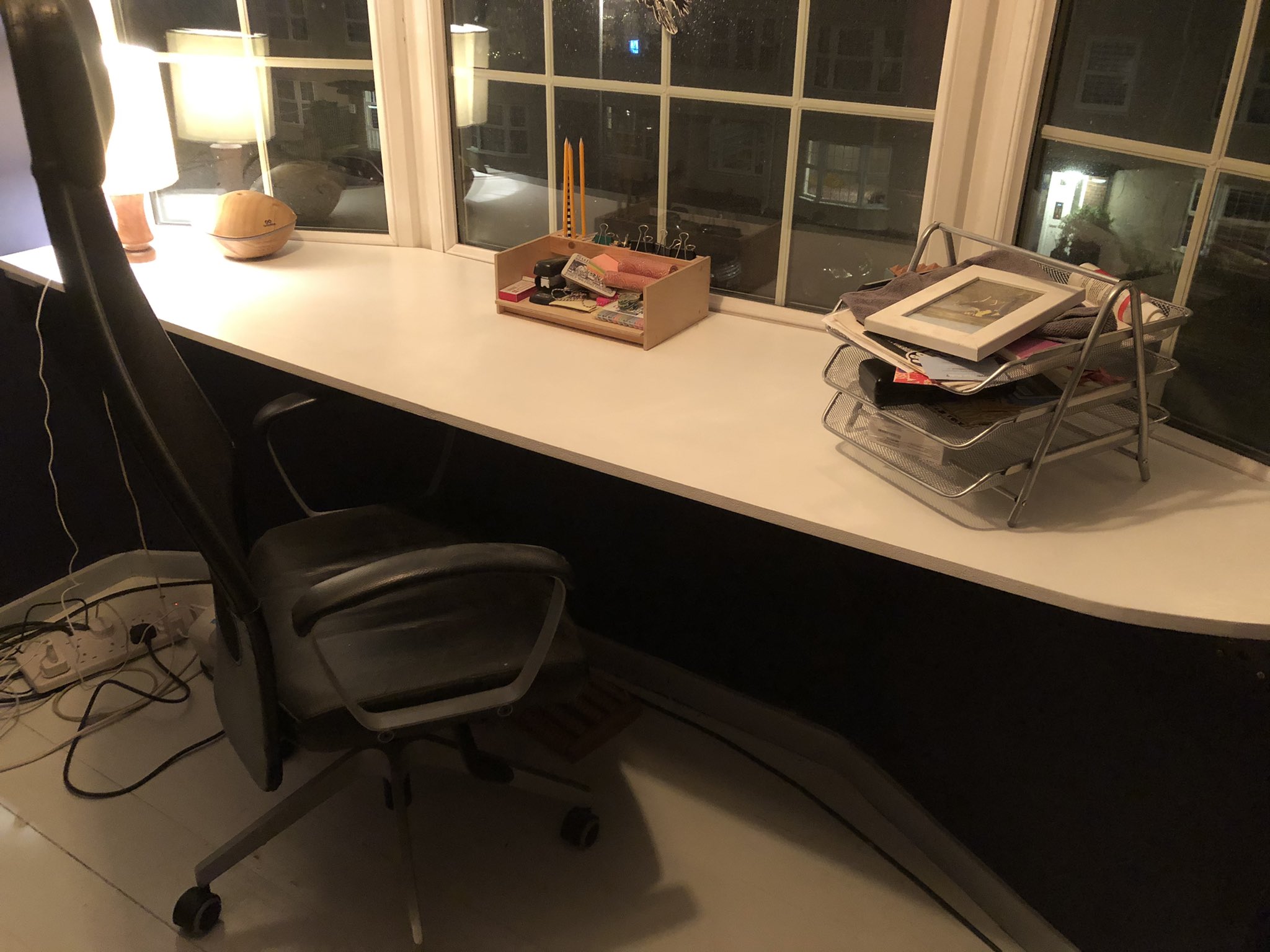 Ikea bay window desk deals