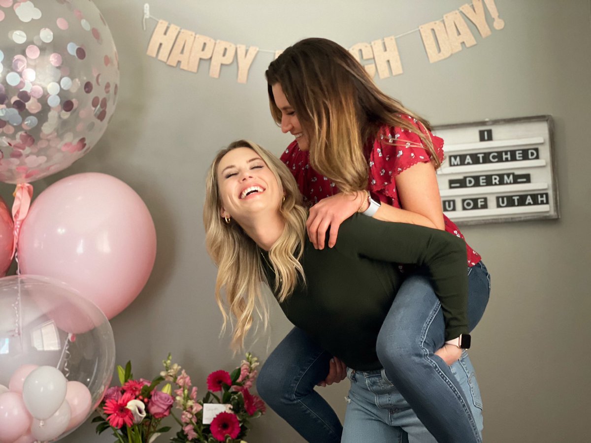 If you’re wondering what pure joy and one very proud sister look like❤️ Jordan matched at University of Utah! #MatchDay2021 #MedTwitter