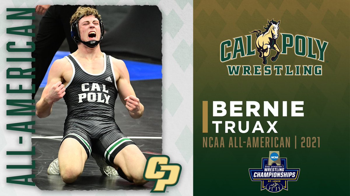 CalPolyWrestle's tweet image. 🔥BERNIE TRUAX. ALL AMERICAN.🔥

@TruaxBernie is the first @CPMustangs to reach the @ncaawrestling semifinals in 1️⃣0️⃣ years!  #RideHigh 🐎