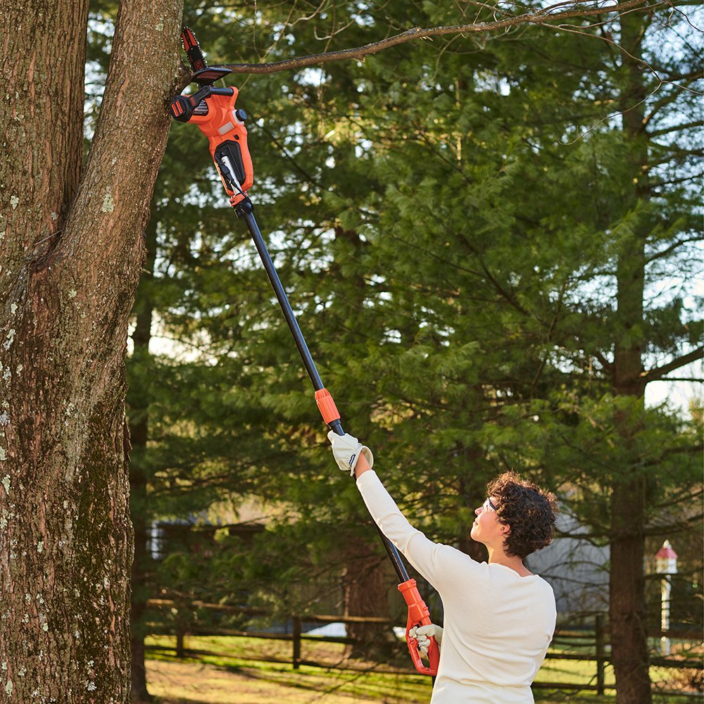 Black and 2024 decker pole trimmer