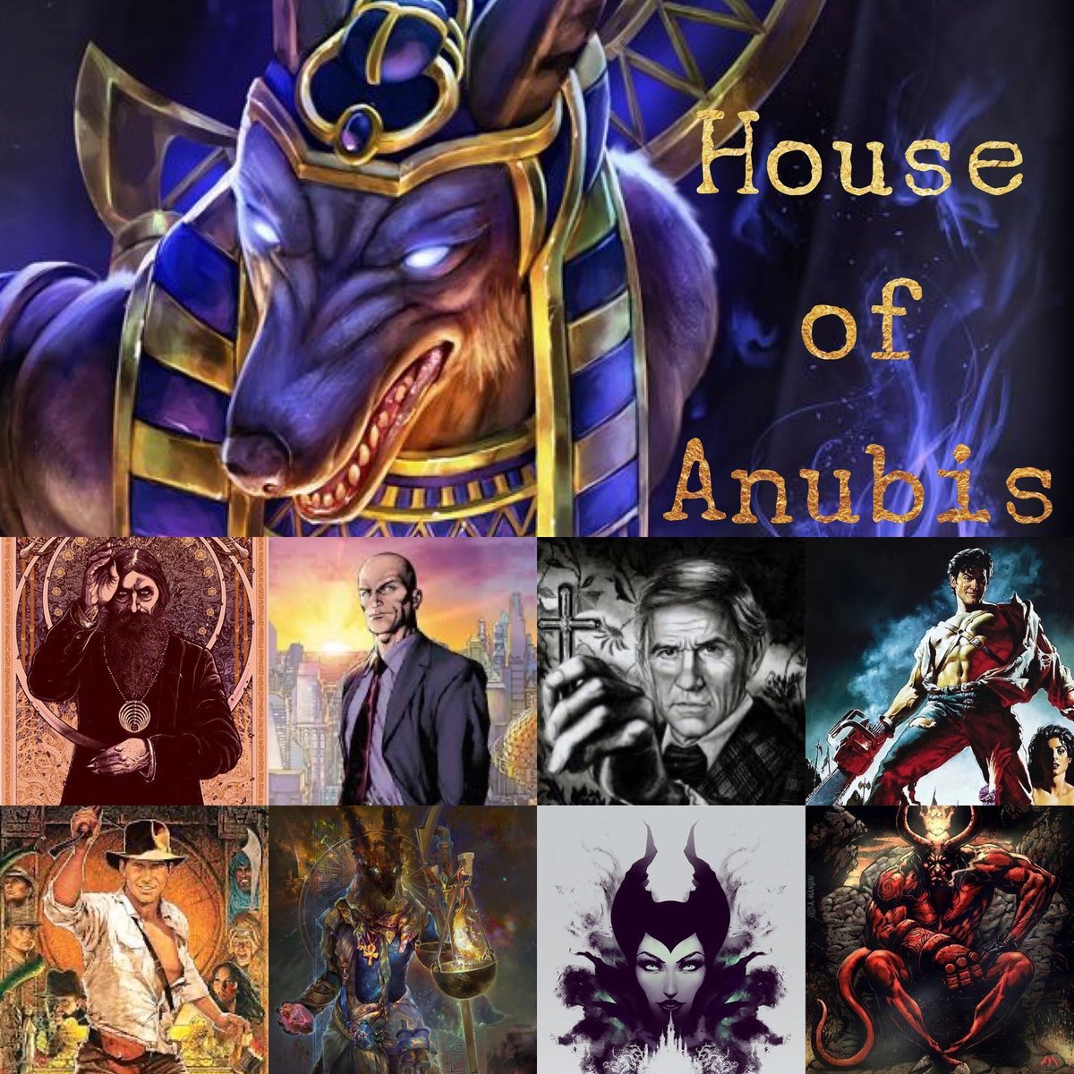 LeatherfaceDB's tweet image. House of Anubis
Chapter 58
Delirious Insanity

As he sleeps @Ashy_slashee's surroundings change, shift to a dirtier, bleaker version of his cell at Bedlam. Anubis enters alone, and locks the door. He closes his eyes and focuses, the Chosen One must suffer.
He connects with Ash's