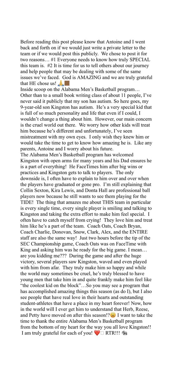 Kim Pettway tweet media