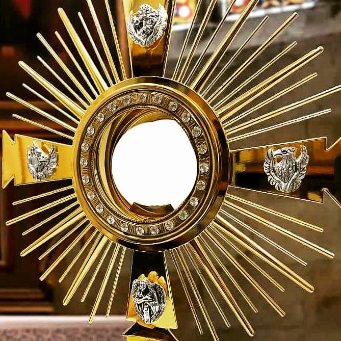 Lord Jesus, Who in the Eucharist make your dwelling among us and become our traveling companion, sustain our Christian communities so that they may be ever more open to listening and accepting your Word. - St. John Paul II