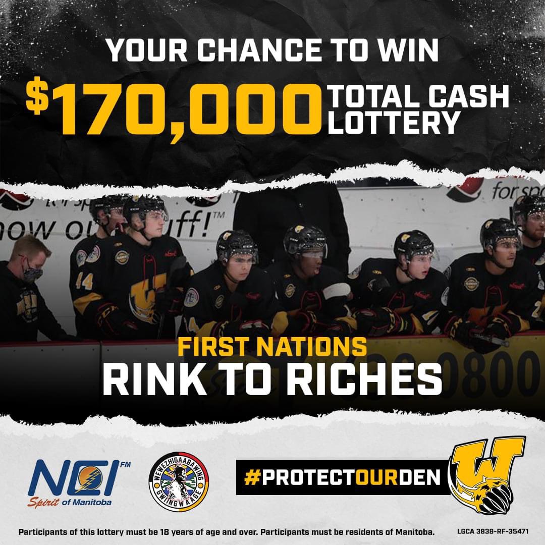 mjhlWolverines's tweet photo. For the next 11 weeks we'll be doing a lottery every week!
Help us #ProtectOurDen so we can educate our players! Join the lottery and win one of 11 cash prizes with a total of $170K in prizes!

Draws begin March 26th.

Go to https://t.co/05a4KuHYhX for more! https://t.co/pd8AYVn6am