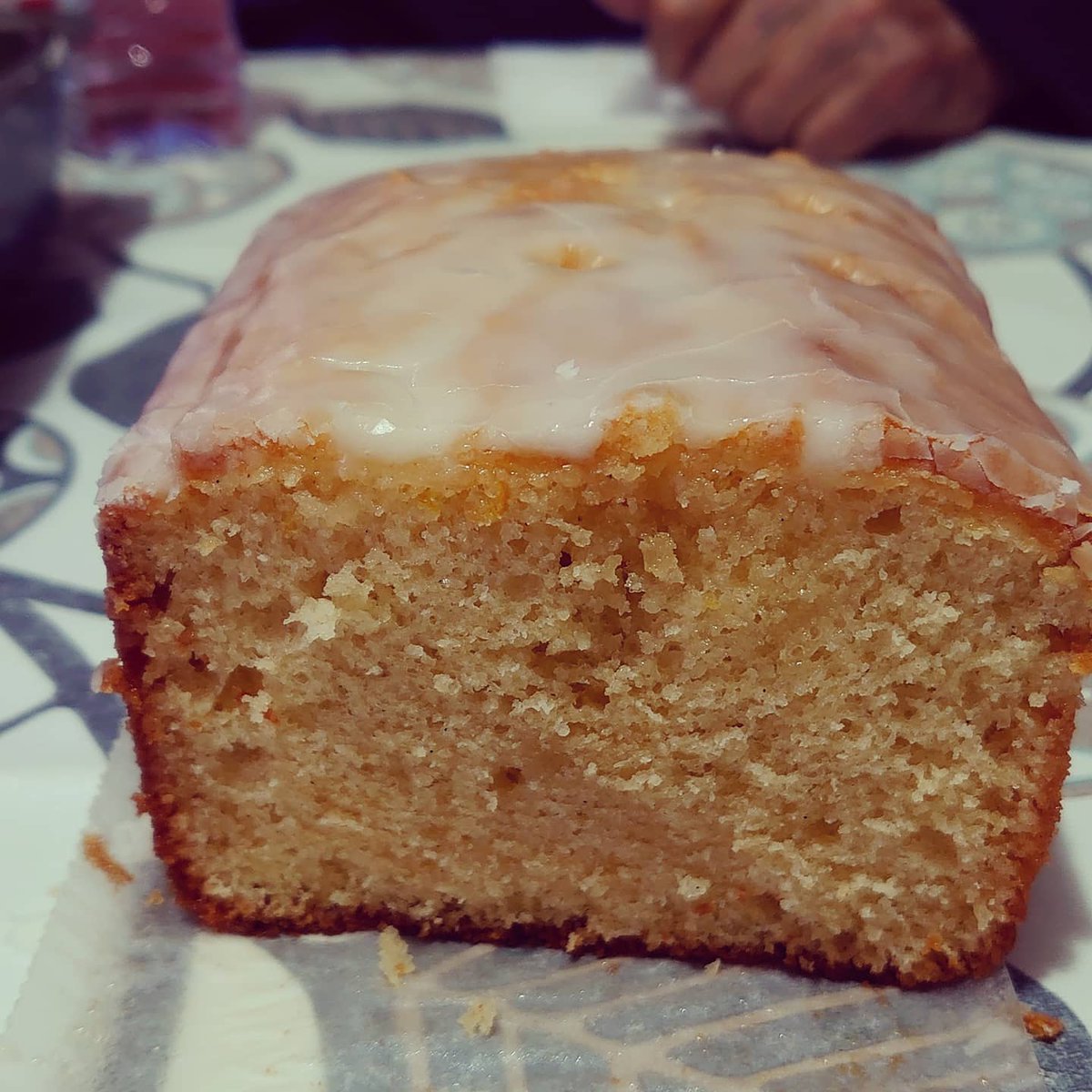 Y un rico bizcocho con glaseado de limón casero para celebrar el Día del padre.
Felicidades a todos los papás,💜