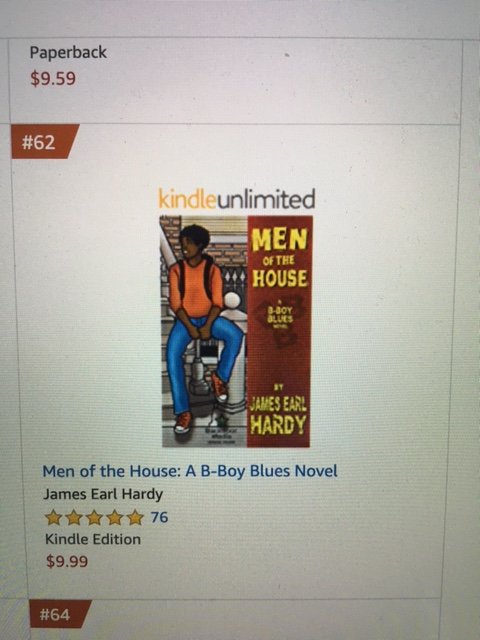 JamesEarlHardy's tweet photo. Li'l Brotha Man is holding tight in the Top 100. Oh joody! 😁😍😘💙

#MenoftheHouse #BBoyBluesSeries #Book8 #AmazonBestseller #BlackSGLFamiliesMatter #PooquieandLittleBit4ever #ItsAllJood 

https://t.co/NtSut0g0vk https://t.co/IyZ7g4YFyU