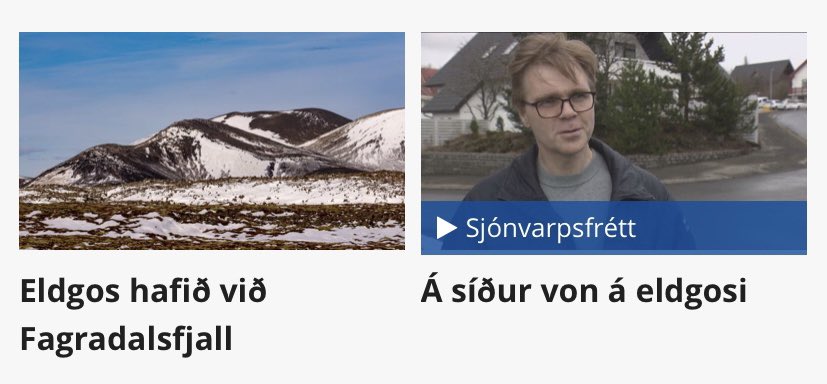 Það voru tvær sviðsmyndir 🧐