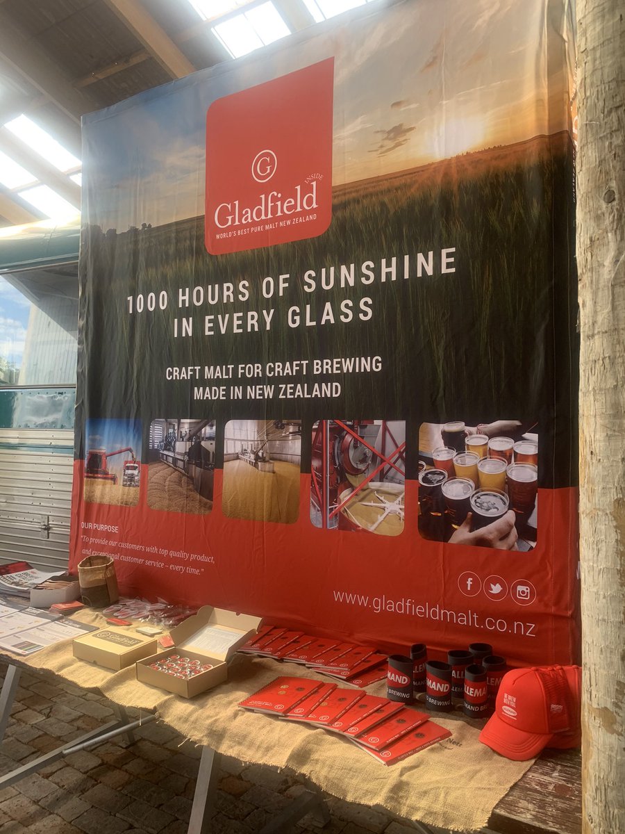 If you are heading to <a href="/Marchfestnz/">Marchfest</a> come and say hi!! to the team @ the Brew Zone #lovegladfield #readyforagoodtime