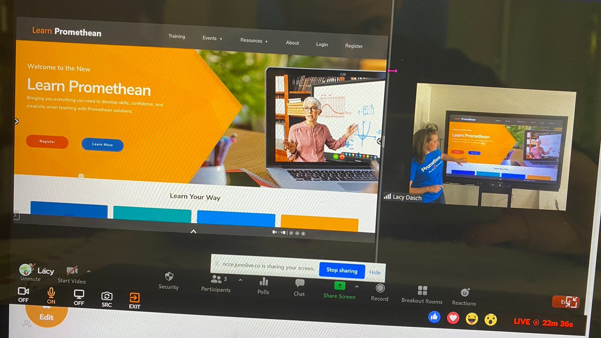 What a great session this afternoon at #NCCE21 with <a href="/Lacy_Dasch/">Lacy_ Dasch_EC</a> and @LearnPromethean