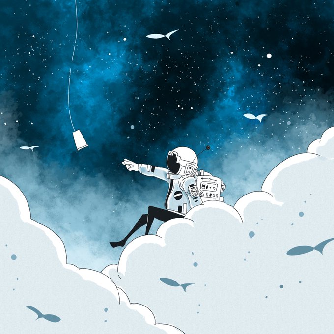 「above clouds」 illustration images(Latest｜RT&Fav:50)