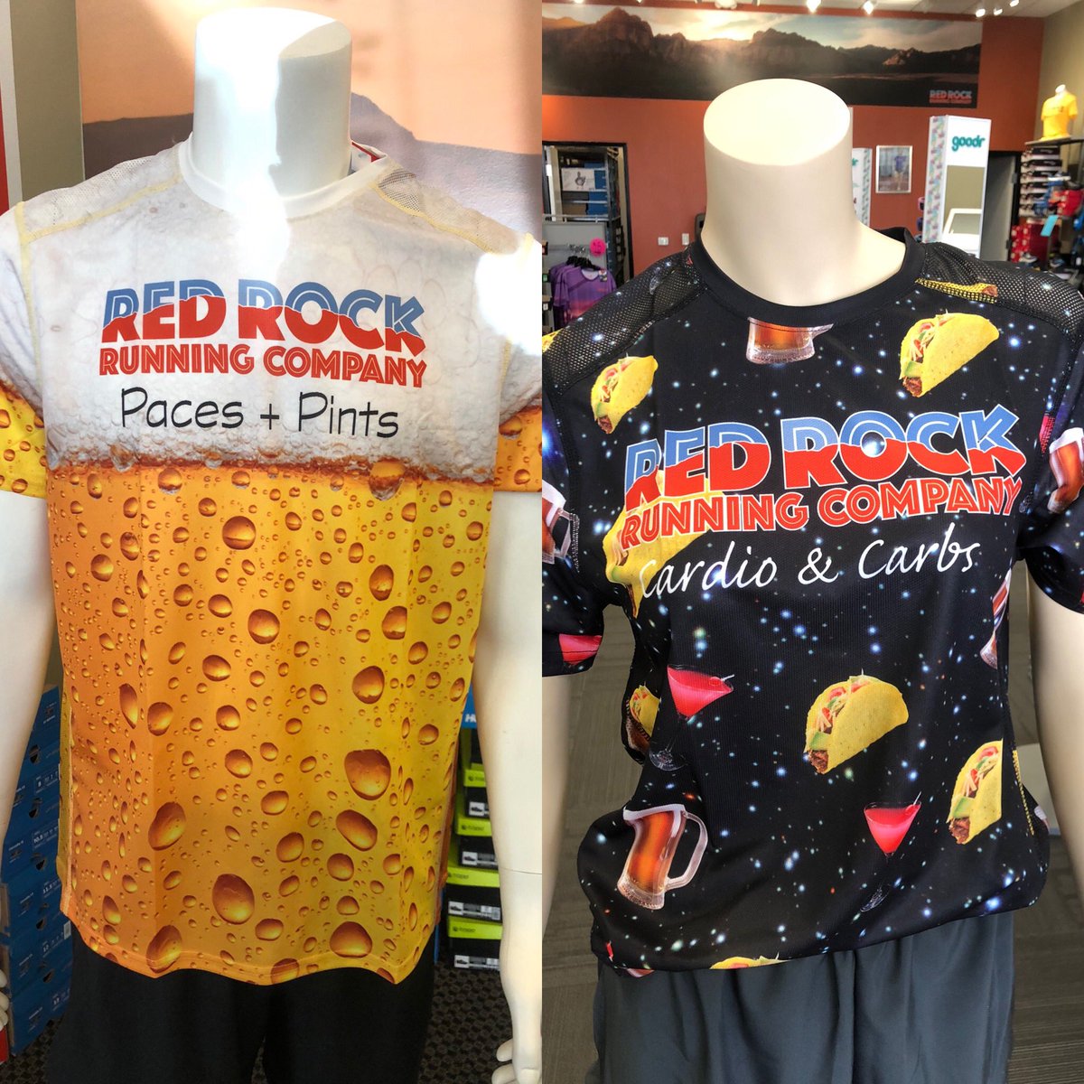 redrockrunning's tweet photo. Grab our new shirts at our Centennial or Henderson location. We also have these available on our website at https://t.co/iW7JGxFPE6 
#smallbusiness #ShopSmall #rrrc #redrockrunning #lvrun #everyrunisagoodrun #runner #runningmotivation https://t.co/jZUrASznxC