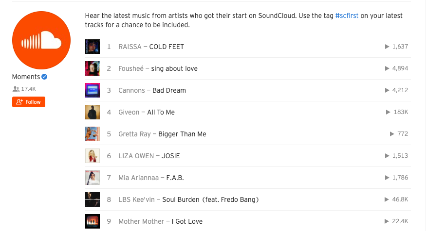 mothermother's tweet photo. Many thanks to @SoundCloud for including "I Got Love" on #SoundCloudFirst! #SCFIRST Check it out!! 
https://t.co/et9BSXJS9D https://t.co/RKgruzR4He