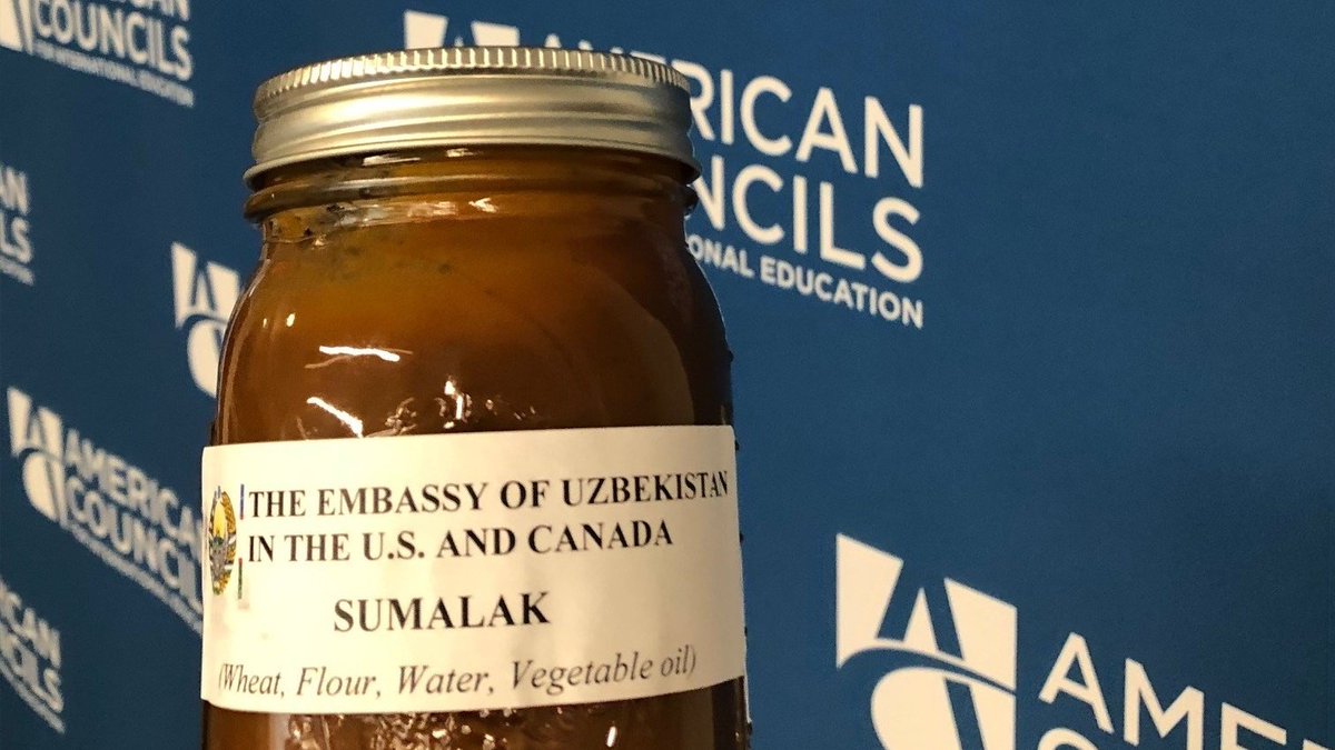 Many thanks to Ambassador <a href="/JavlonVakhabov/">Javlon Vakhabov</a> and the <a href="/UZEmbassyDC/">The Embassy of Uzbekistan in Washington, D.C.</a> for this wonderful #Nowruz treat. Nowruz Mubarak to our friends and colleagues around the world!