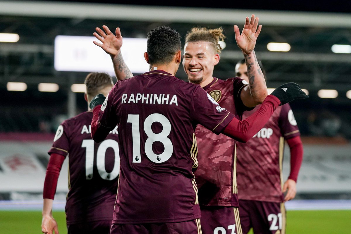 Kalvin Phillips on Twitter: &quot;What a win!! Team was immense tonight ?  buzzing for my brothers @Patrick_Bamford &amp; Raphinha ❤? looking forward to  international duty with @England next week ????????…  https://t.co/cDIvQP2YlN&quot;