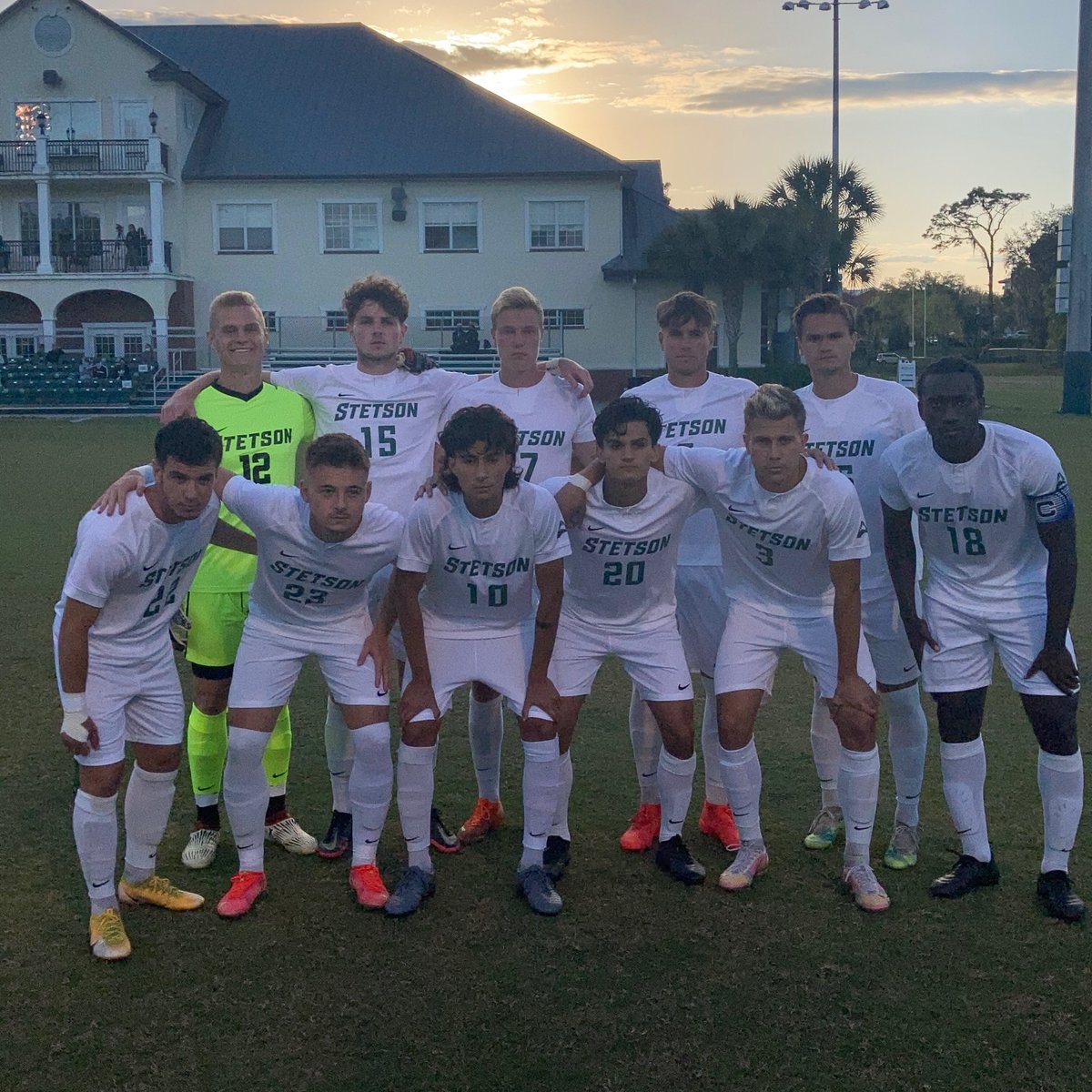 StetsonMSoccer's tweet photo. Your XI for tonight. 
#GoHatters 🎩⚽️ https://t.co/g5LPlOgZdc