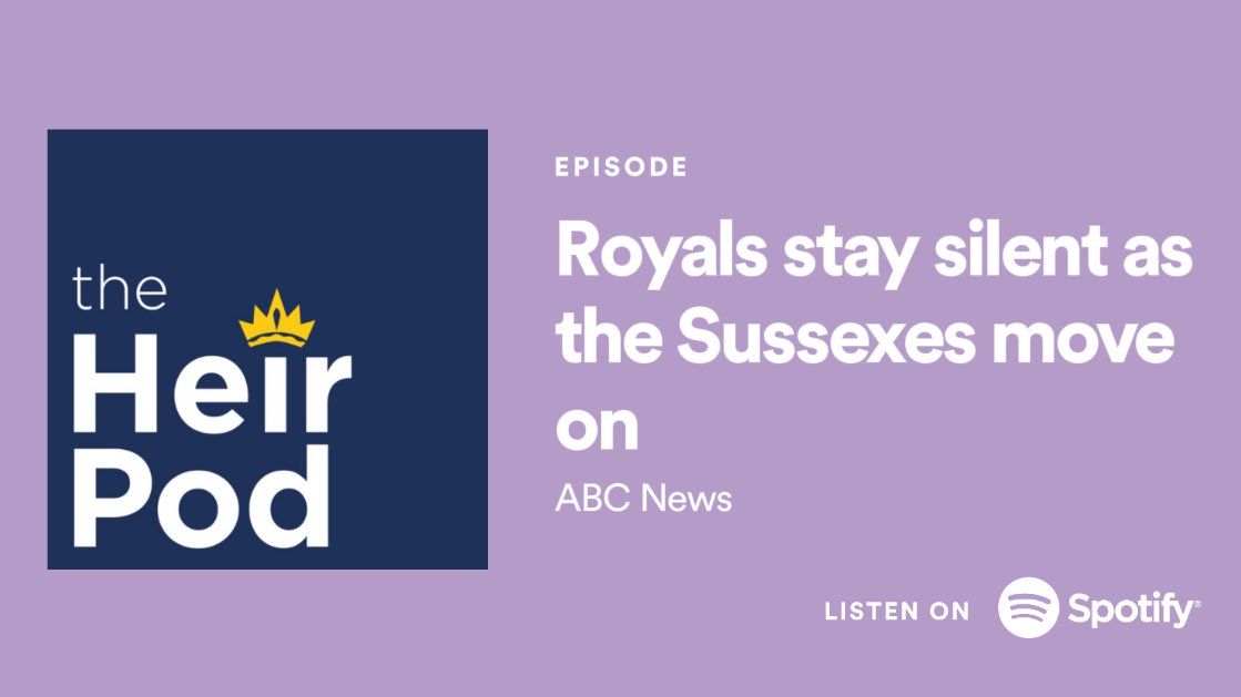 scobie's tweet photo. On a new episode of #TheHeirPod with @scobie and @MaggieRulli:

• Harry and Meghan focus on compassion
• Prince Philip is reunited with the Queen
• The Cambridges keep calm
• Why Canada might ditch the Royal Family

LISTEN NOW: https://t.co/OMwyuBPB3L https://t.co/gFLu2Kdn5Z