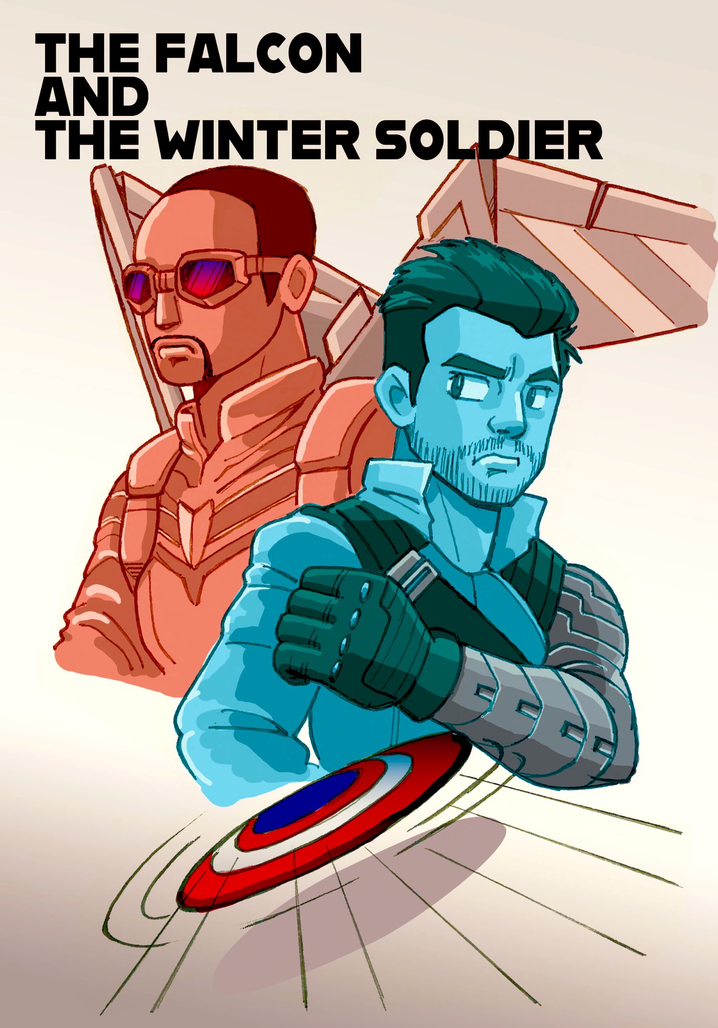 Kubota Udonta The Falcon And The Winter Soldier The Falcon And The Winter Soldier Bucky Marvel Avengers Disneypurse Comics Cartoon Doodle Illustrator Characterdesign ファルコンアンドウィンターソルジャー マーベル バッキー